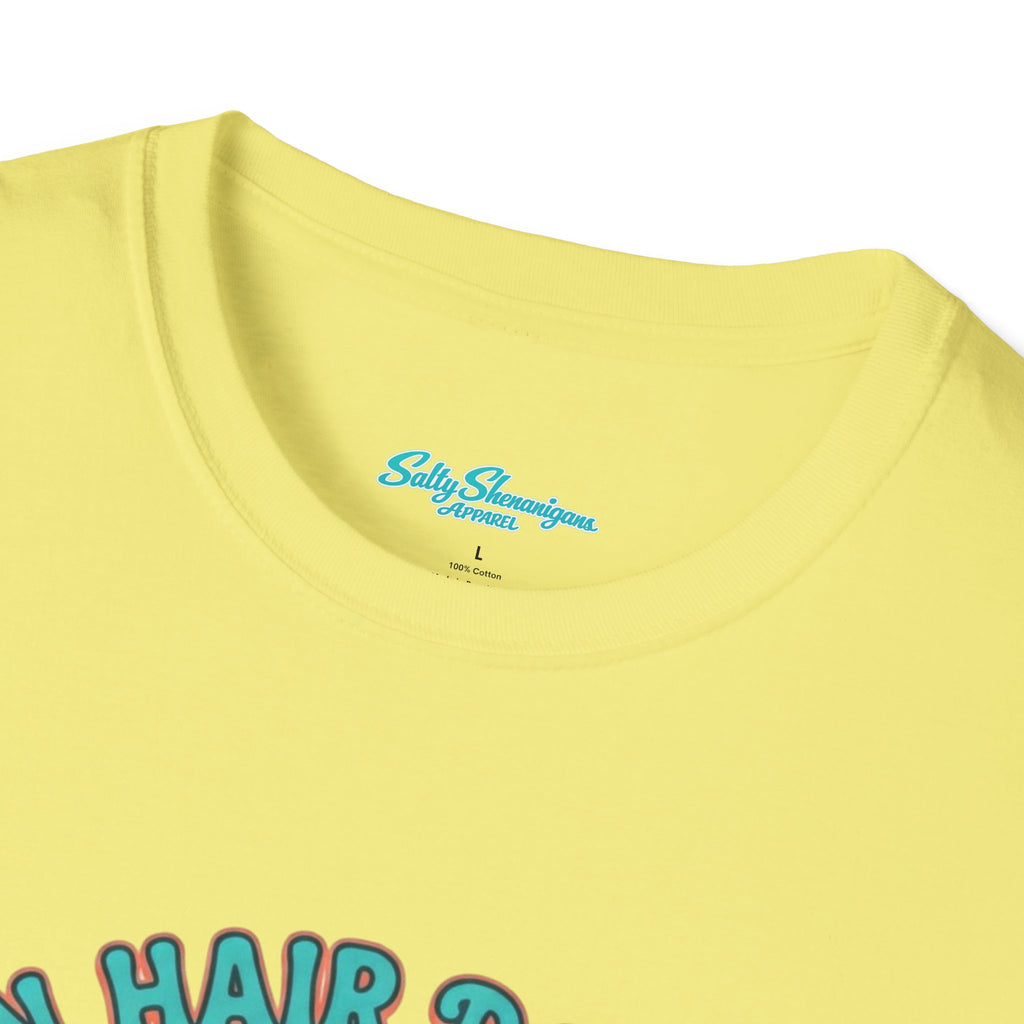 Ocean Hair Don't Care Salty Shenanigans Apparel  T-Shirt Printify