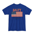 American Flag T-Shirt — Salty Shenanigans Apparel Patriotic Tee Printify