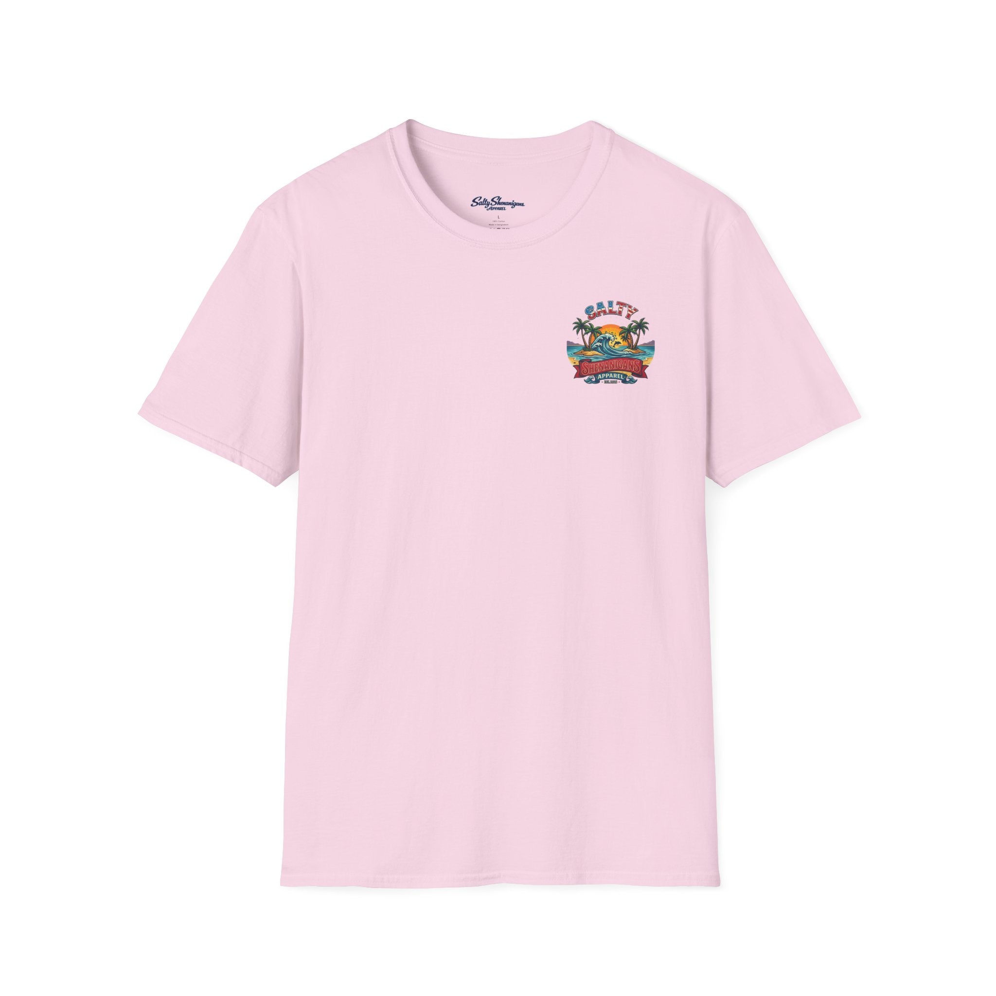 American Flag  Salty Shenanigans Apparel  T-Shirt Printify