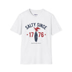 Salty Since 1776 Salty Shenanigans Apparel  T-Shirt Printify