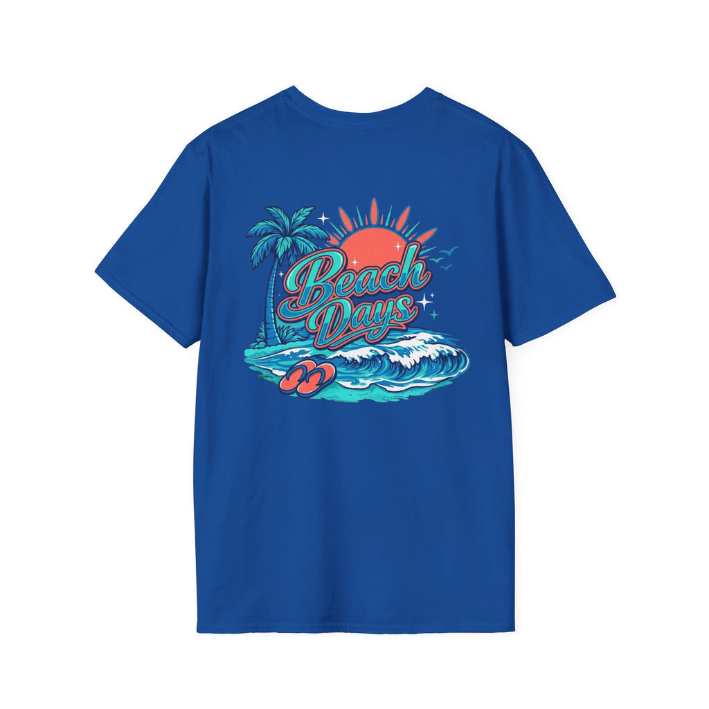 Salty Shenanigans Apparel Beach Days Palm T-Shirt Printify