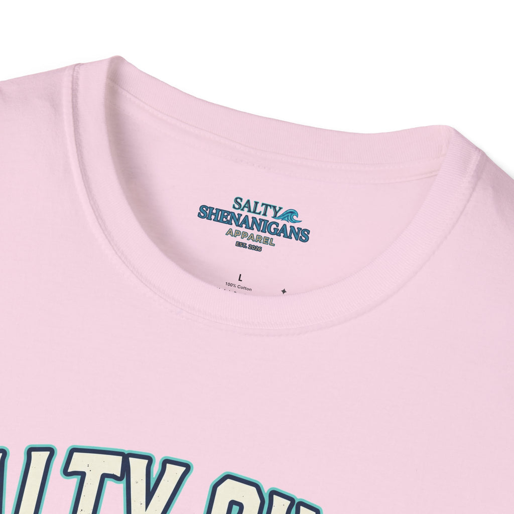 Salty Since 1776 Eagle Surfboard Patriotic Beach Shirt Printify