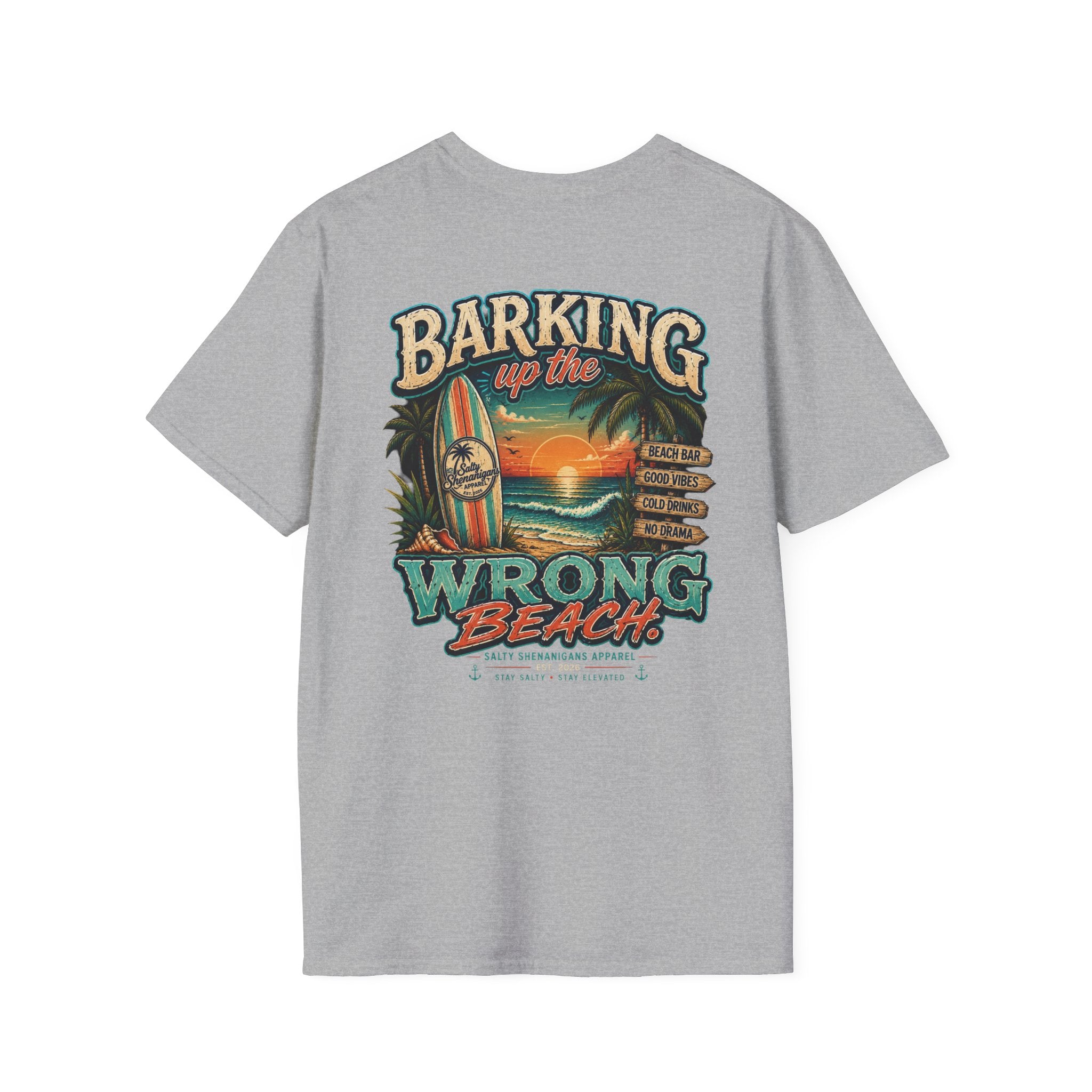 Barking Up the Wrong Beach Printify