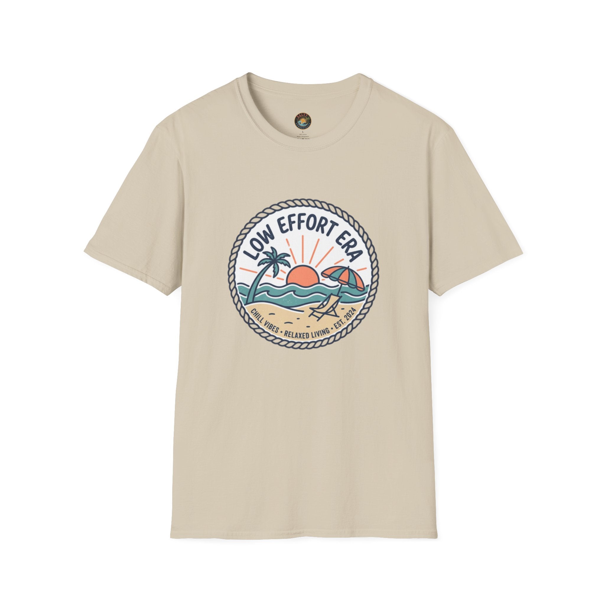 Low Effort Era, T-Shirt | Funny Vacation Tee