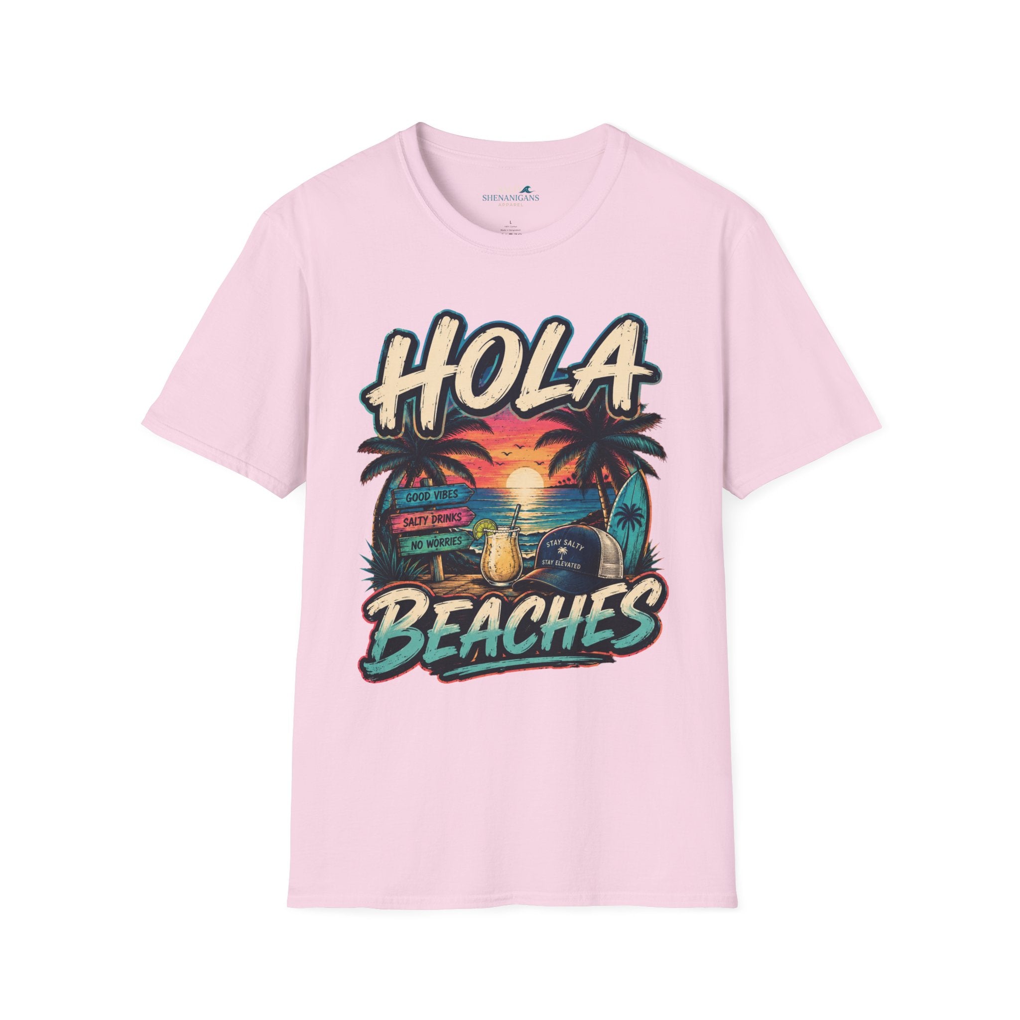 Hola Beaches Tee Printify