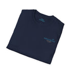 Never Late To Happy Hour Coastal Graphic Tee | Salty Shenanigans Apparel Printify