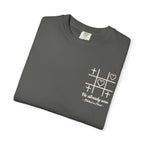 Minimal Heart Tic-Tac-Toe T-Shirt Printify