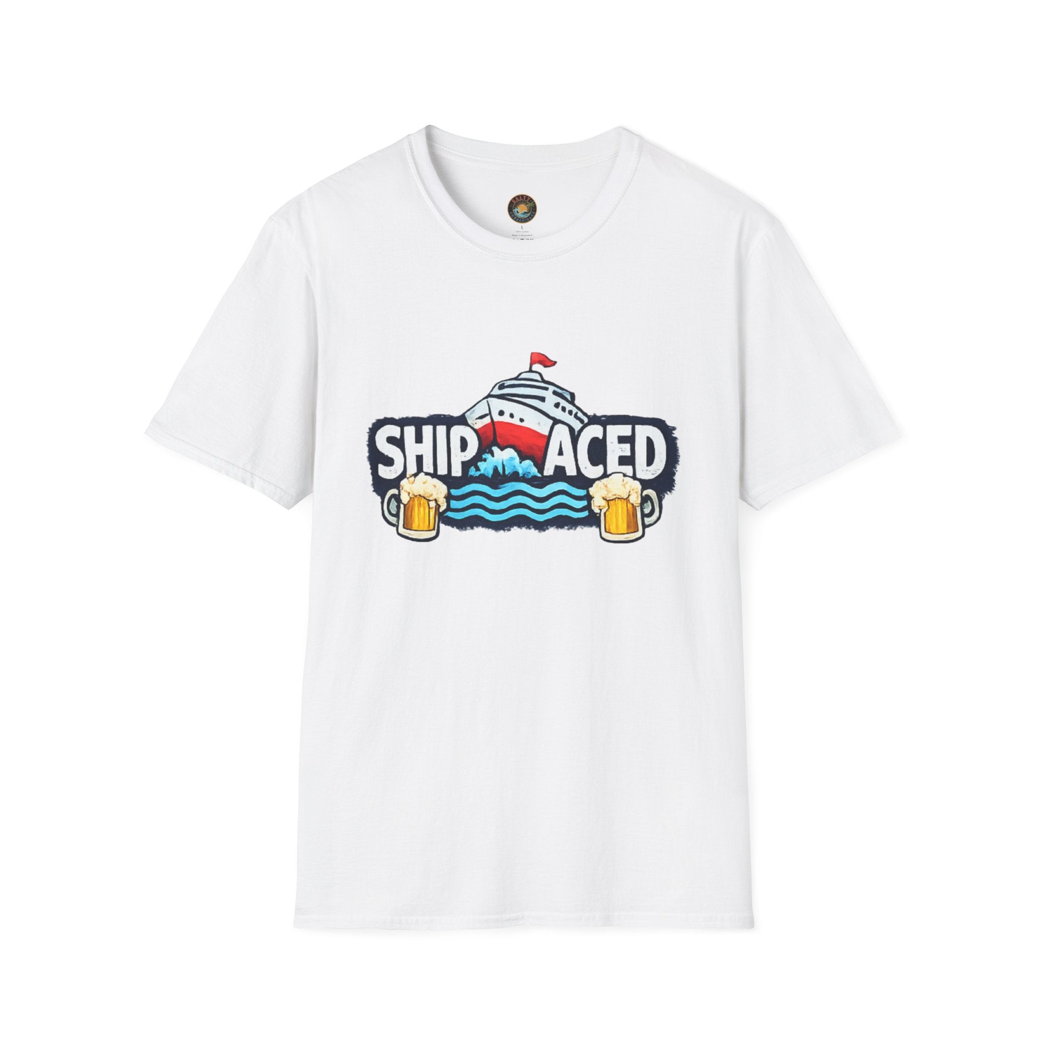 Shipfaced T-Shirt | Salty Shenanigans Funny Cruise & Vacation Tee