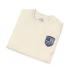 America 250th Anniversary Coastal Flag Tee | Salty Shenanigans Apparel Printify