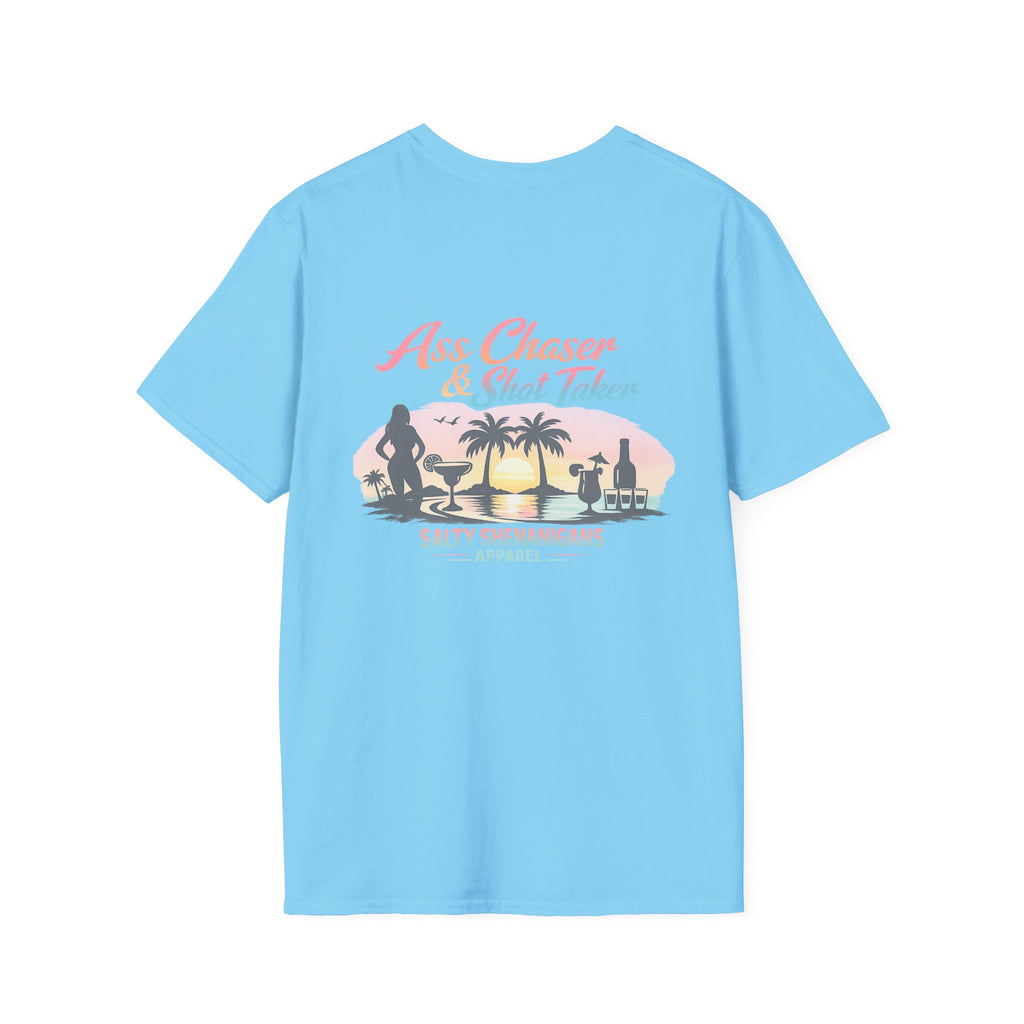 Funny - Ass Chaser & Shot Taker T-Shirt Printify