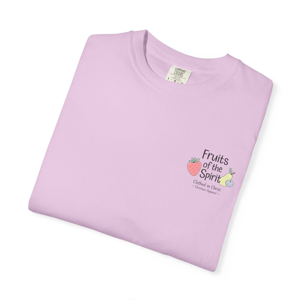Fruits of the Spirit T‑Shirt — Colorful Fruit Faith Graphic Tee Printify