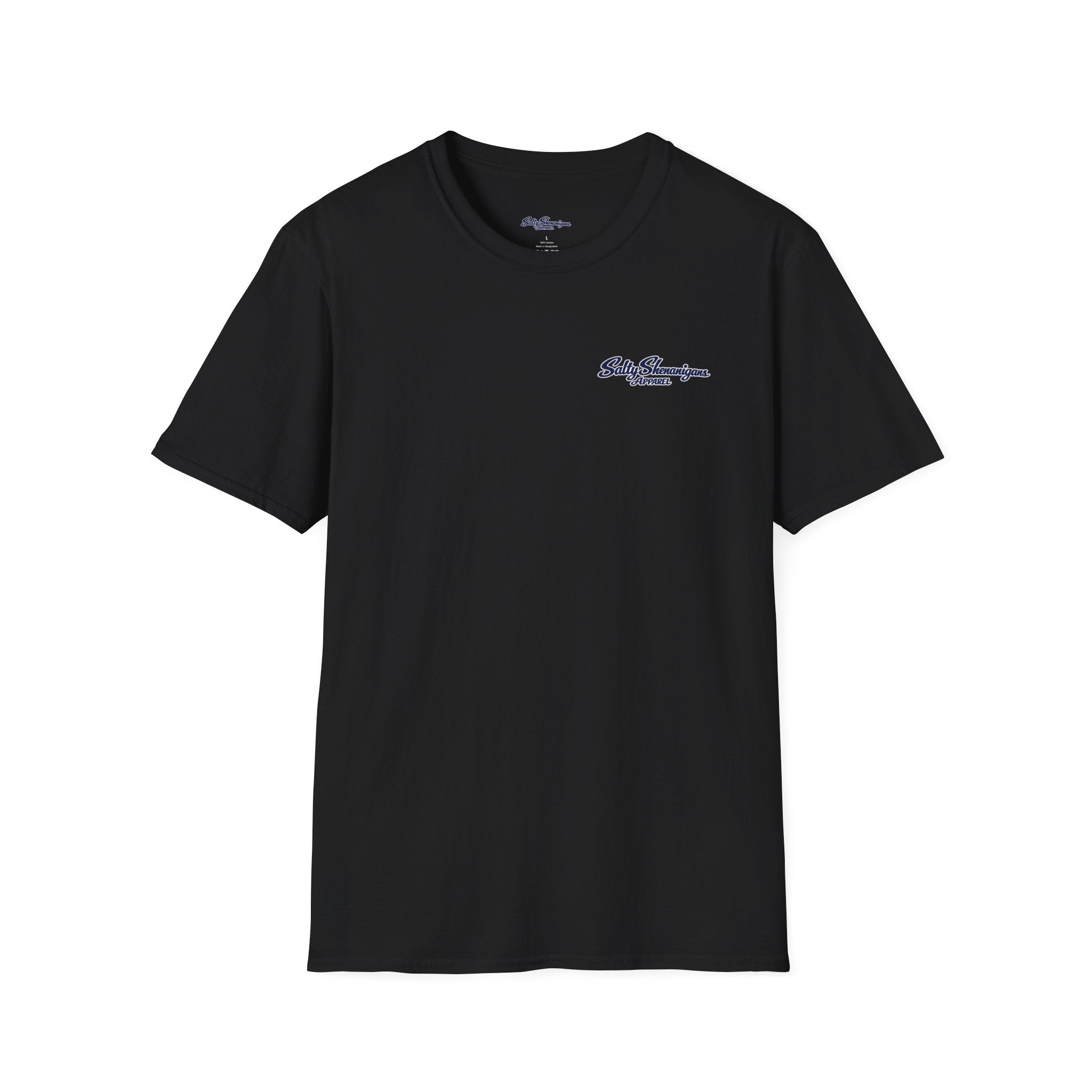 Salty Shenanigans Apparel Life's Better At The Beach T-Shirt Printify