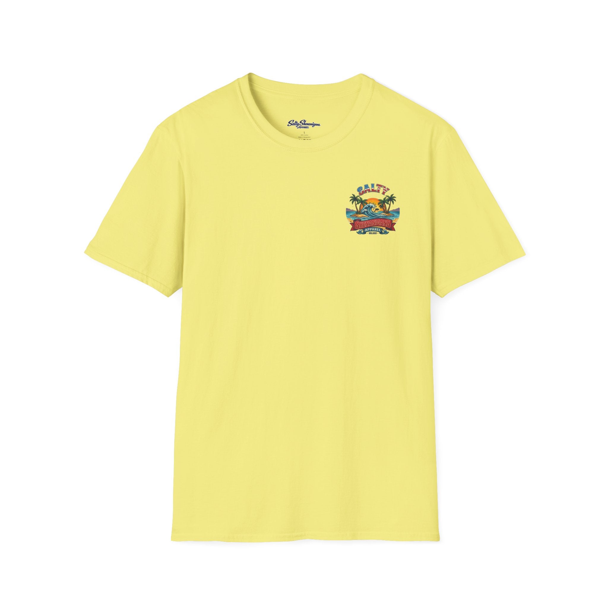 American Flag  Salty Shenanigans Apparel  T-Shirt Printify