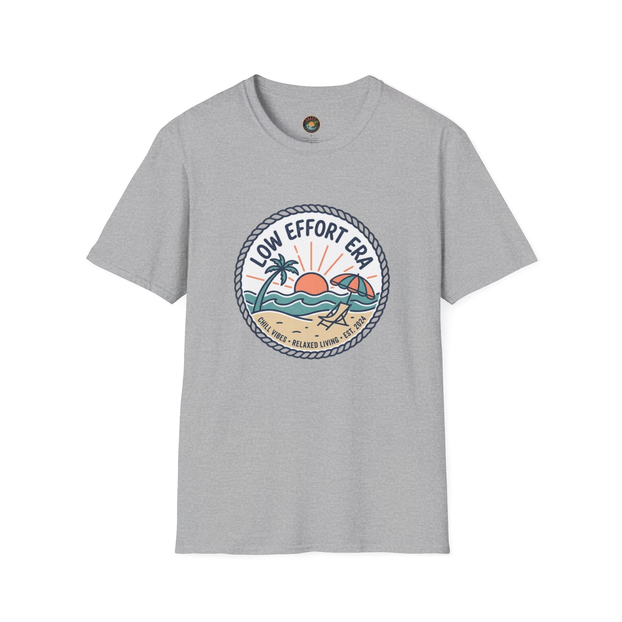 Low Effort Era, T-Shirt | Funny Vacation Tee