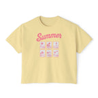 Summer Women's Boxy Tee — Salty Shenanigans Printify