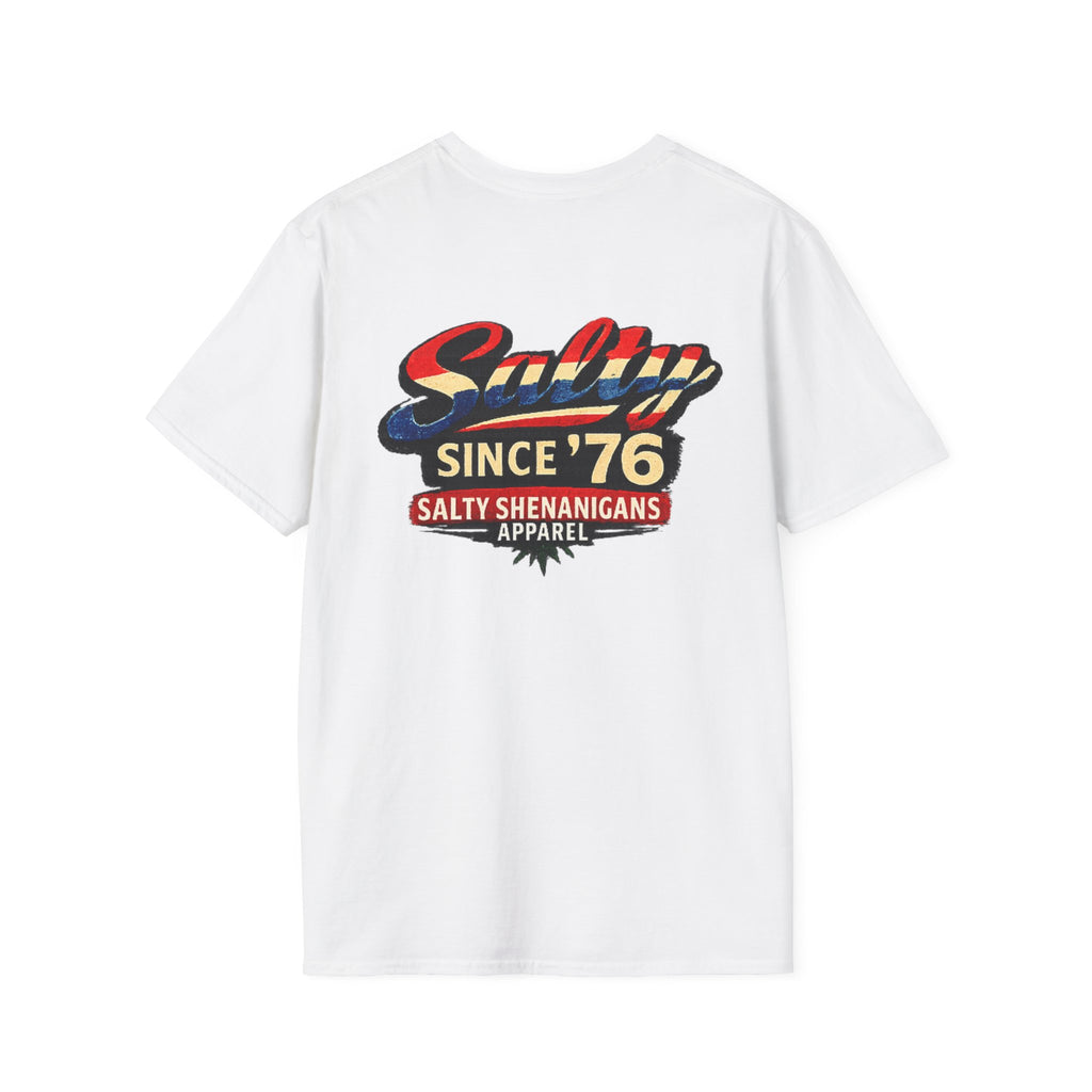 Salty Shenanigans Apparel America 250 1876 T-Shirt Printify