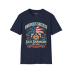 America's Saltiest Patriotic Palm Tree T-Shirt Printify