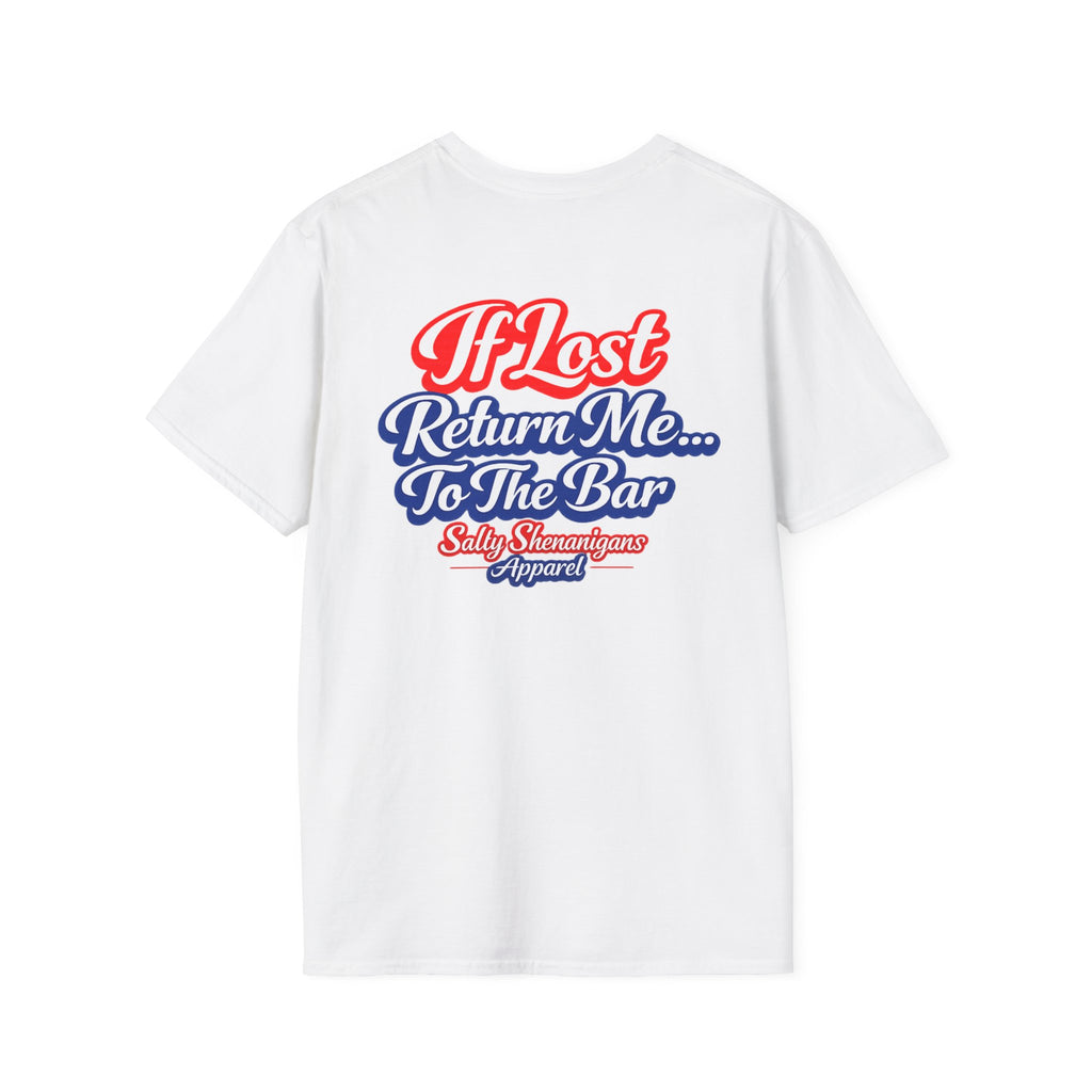 If Lost Return Me To Bar  Beach/Vacation Tee Printify