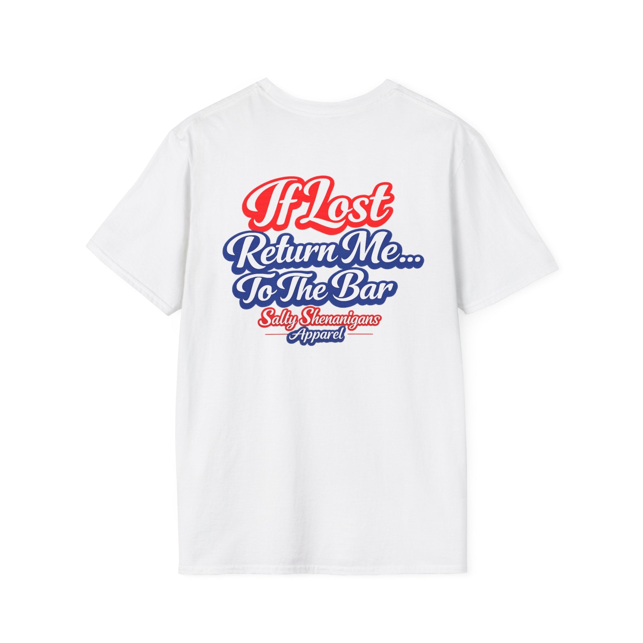 If Lost Return Me To Bar  Beach/Vacation Tee Printify