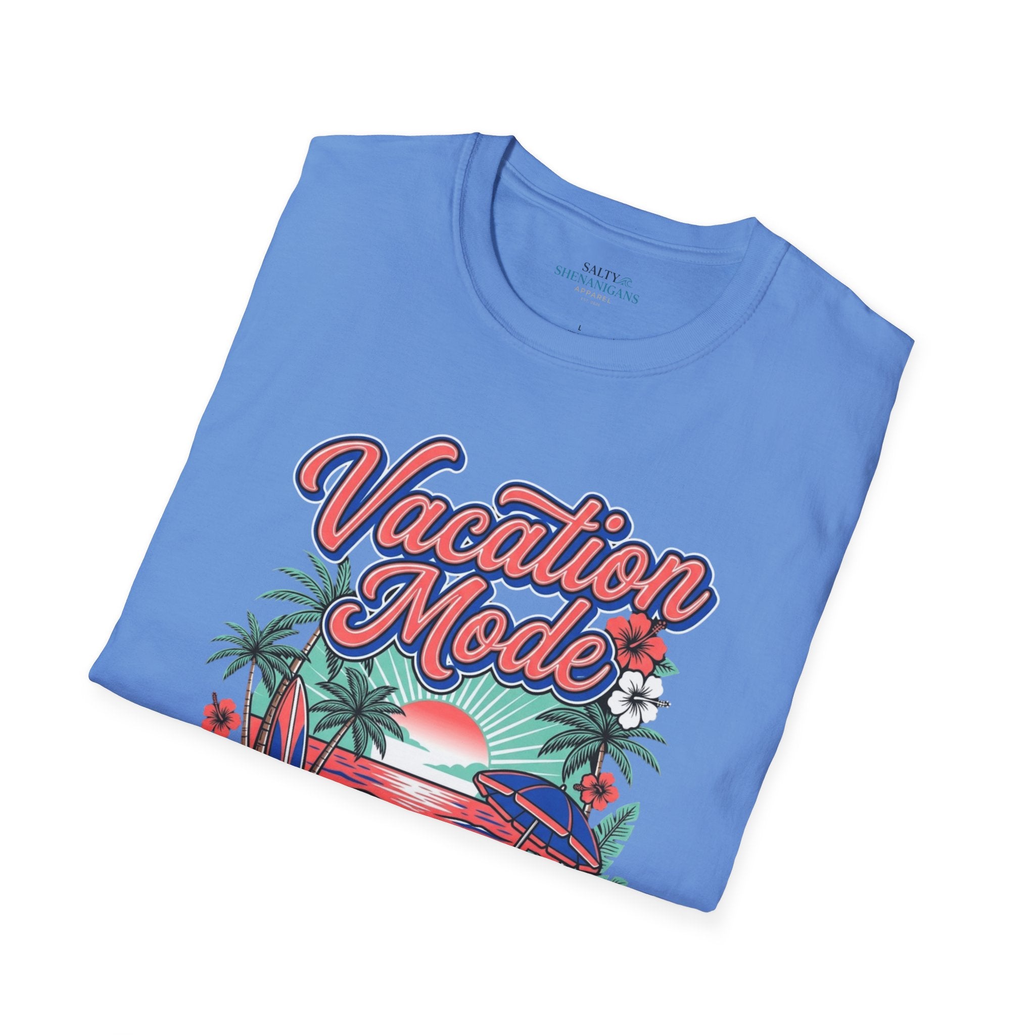 Vacation Mode Beach Resort T-Shirt Printify