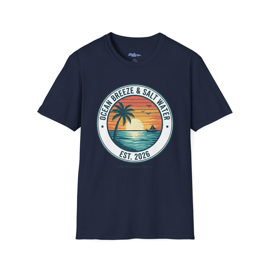 Copy of Salty Shenanigans Apparel Ocean Breeze & Salt Water T-Shirt Printify