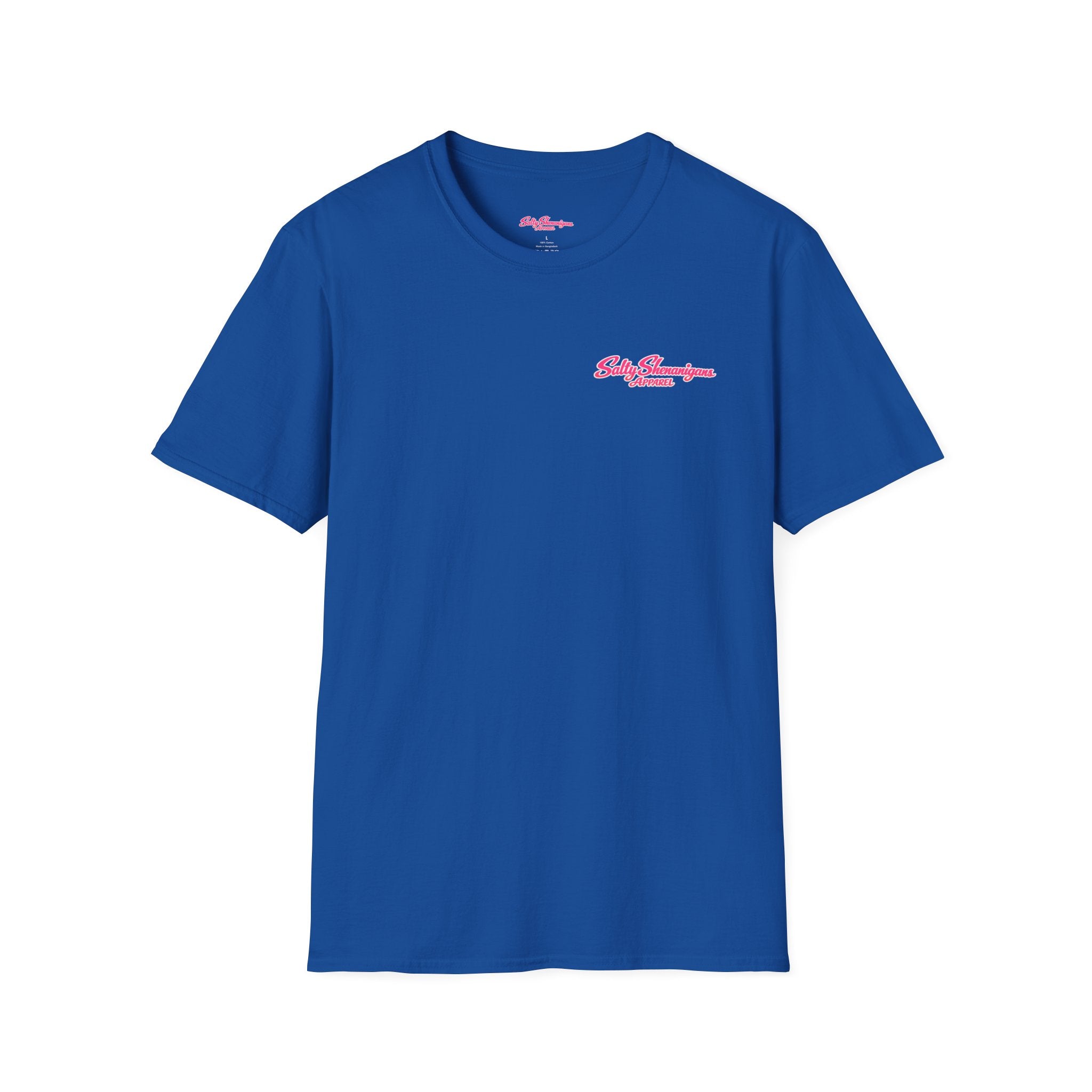 Retro Anchored in Christ Salty Shenanigans Tee Shirt Printify
