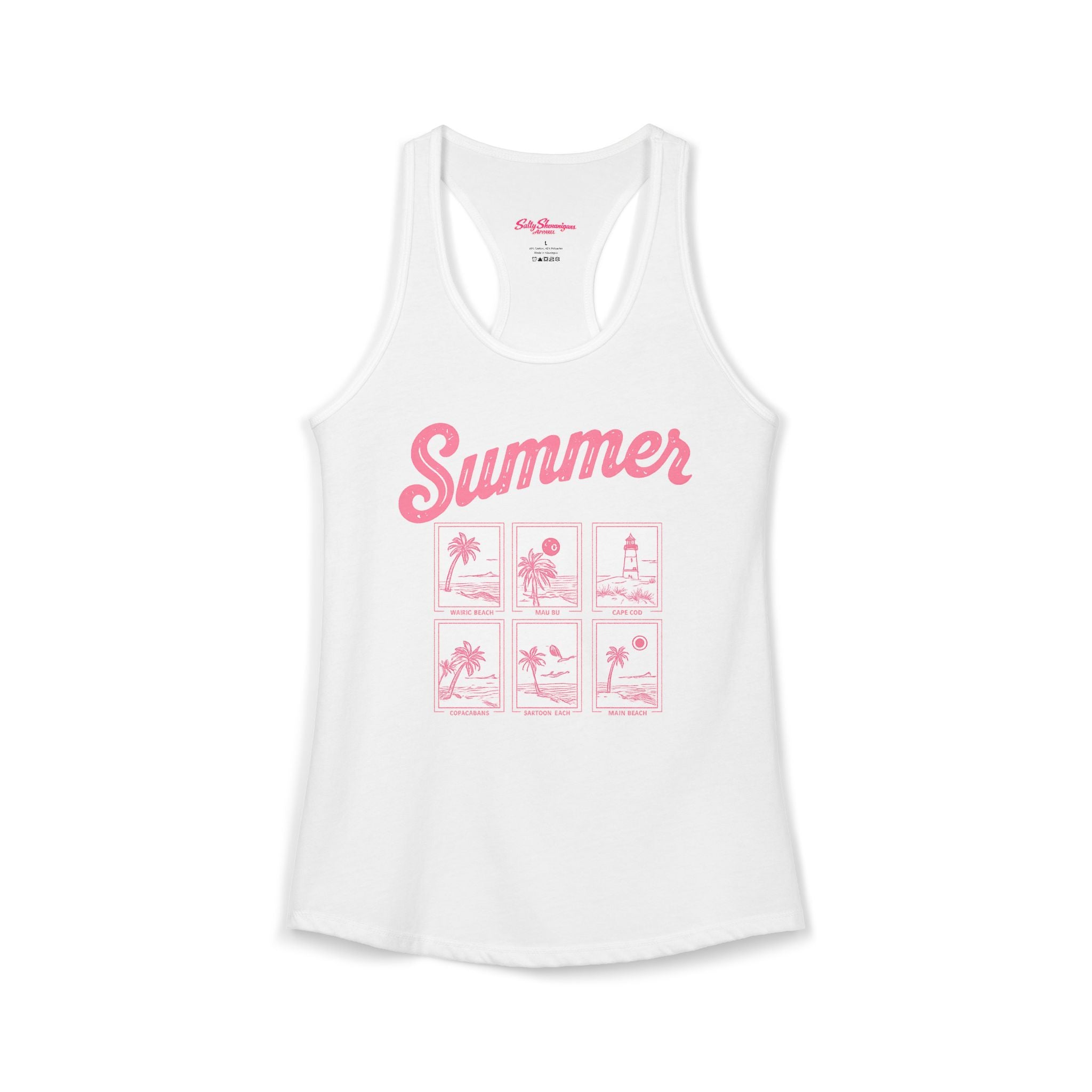 Women's Summer Racerback Tank Printify