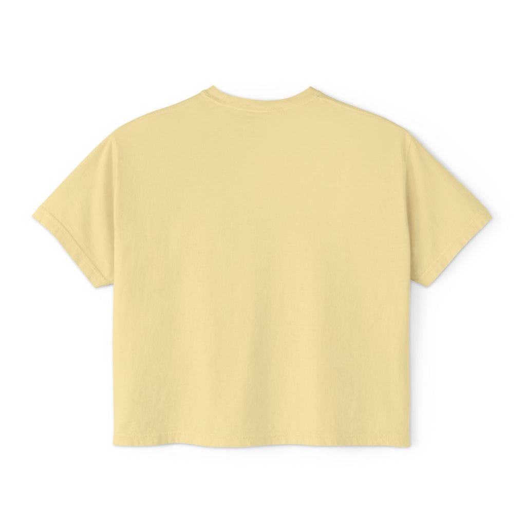 SALT Women's Boxy Tee - 'Salty Shenanigans' Beach Sunset Graphic Printify