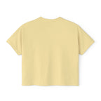 SALT Women's Boxy Tee - 'Salty Shenanigans' Beach Sunset Graphic Printify