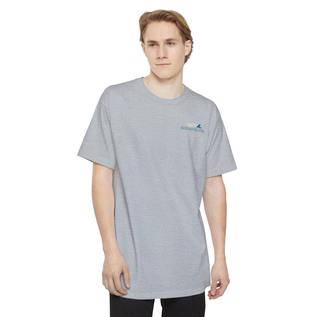 Stay Salty, Live Elevated Coastal Beach Bar Tall Tee Printify