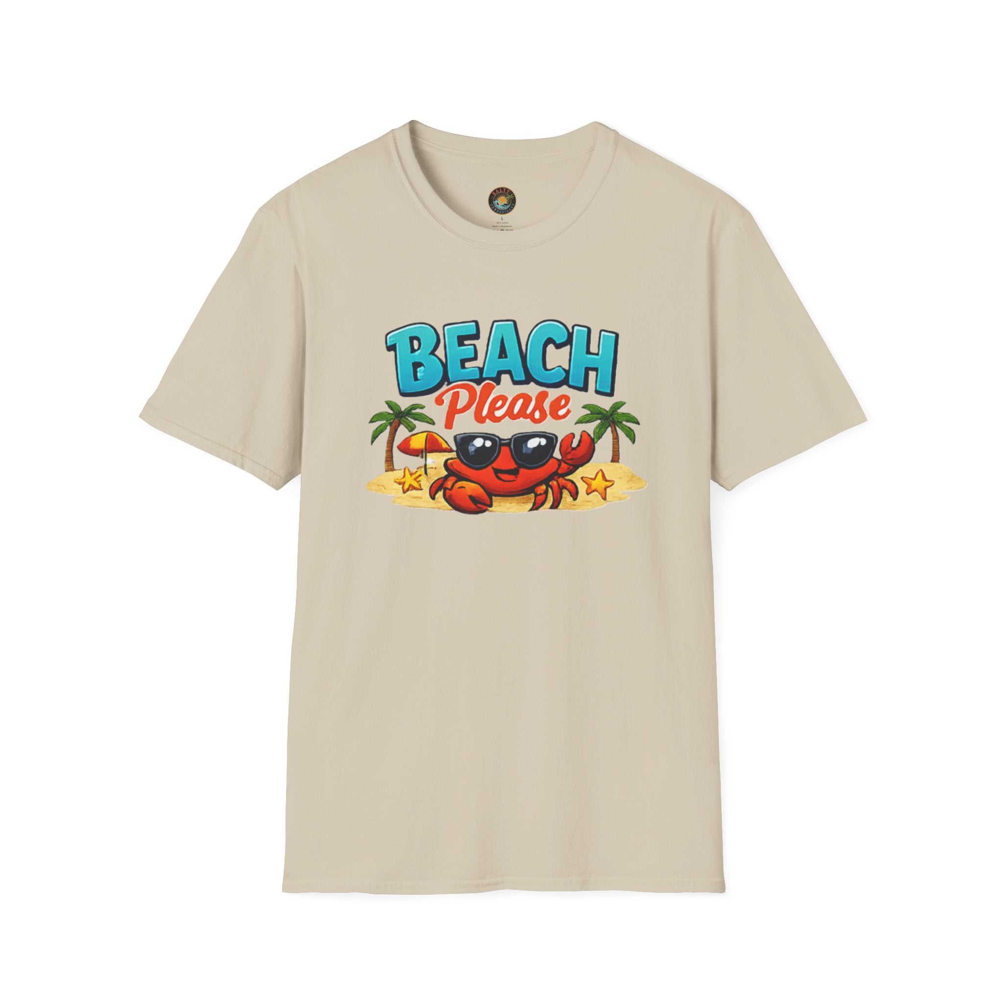 Beach Please T-Shirt | Salty Shenanigans Funny Vacation Tee