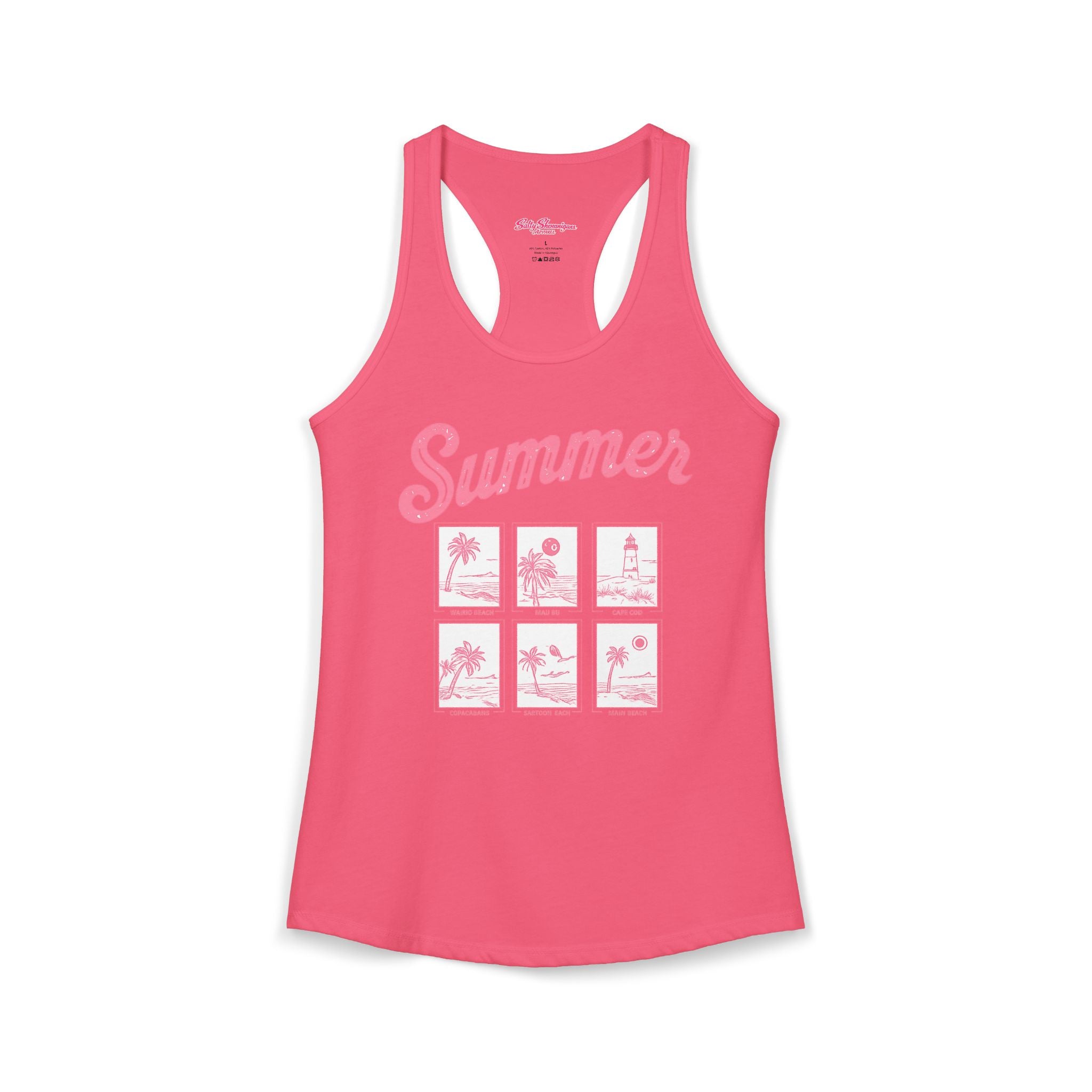 Women's Summer Racerback Tank Printify