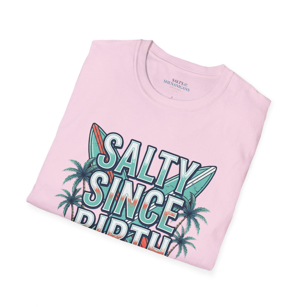 Salty Since Birth Shirt | Coastal Beach Tee Printify