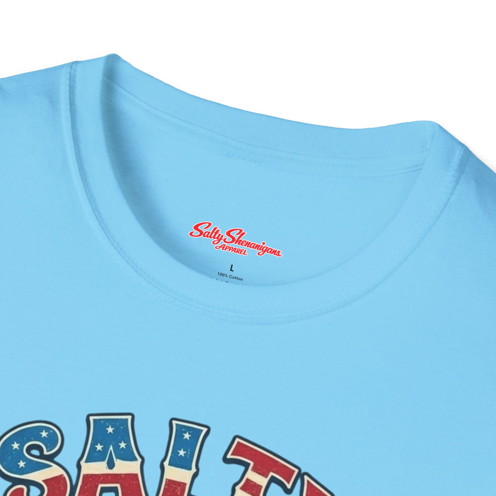 Salty Shenanigans Apparel Beach T-Shirt Printify