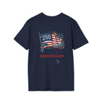 Salty Shenanigans Apparel America 250 Palm Color T-Shirt Printify