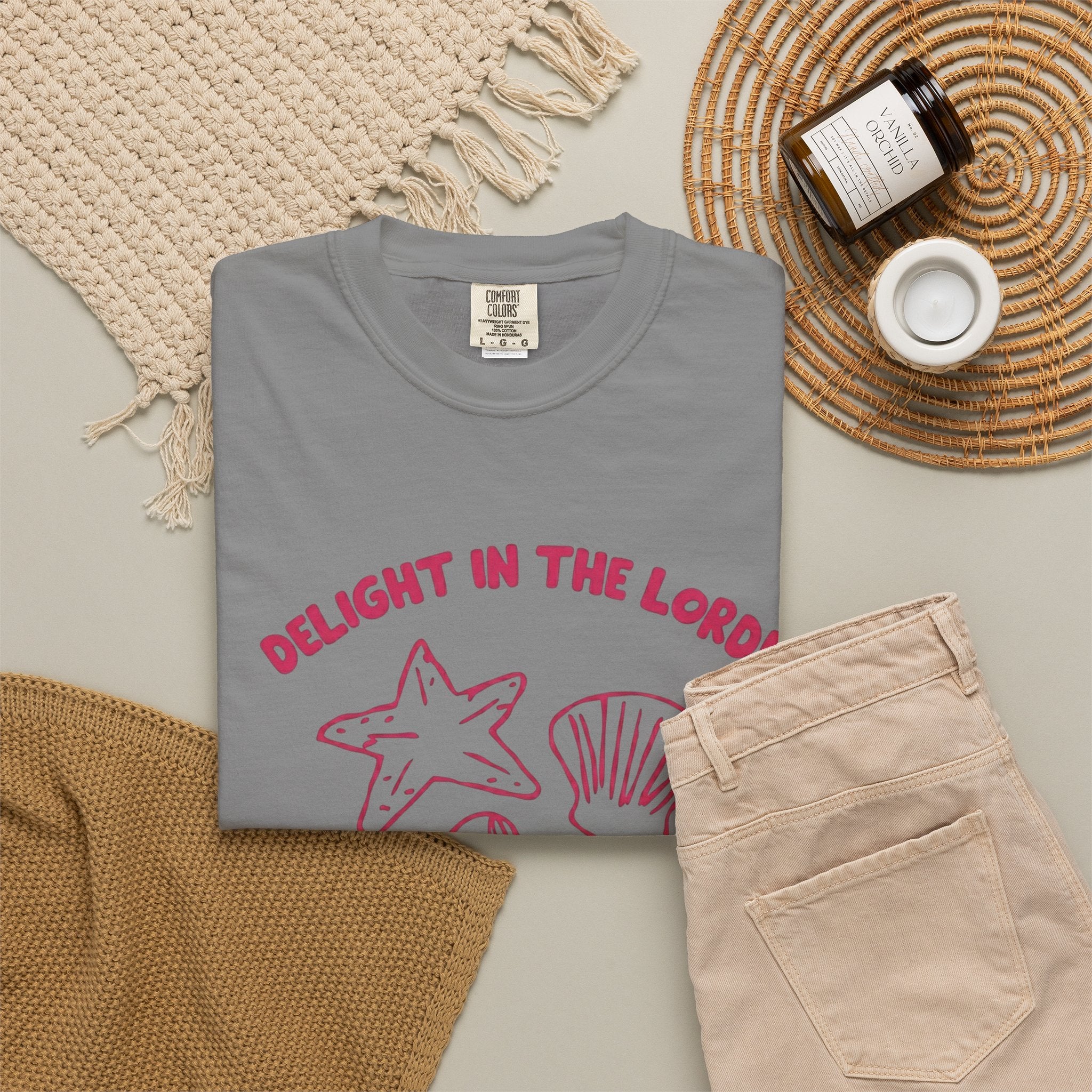 Clothed In Christ T‑Shirt —Delight In The Lord Tee Printify