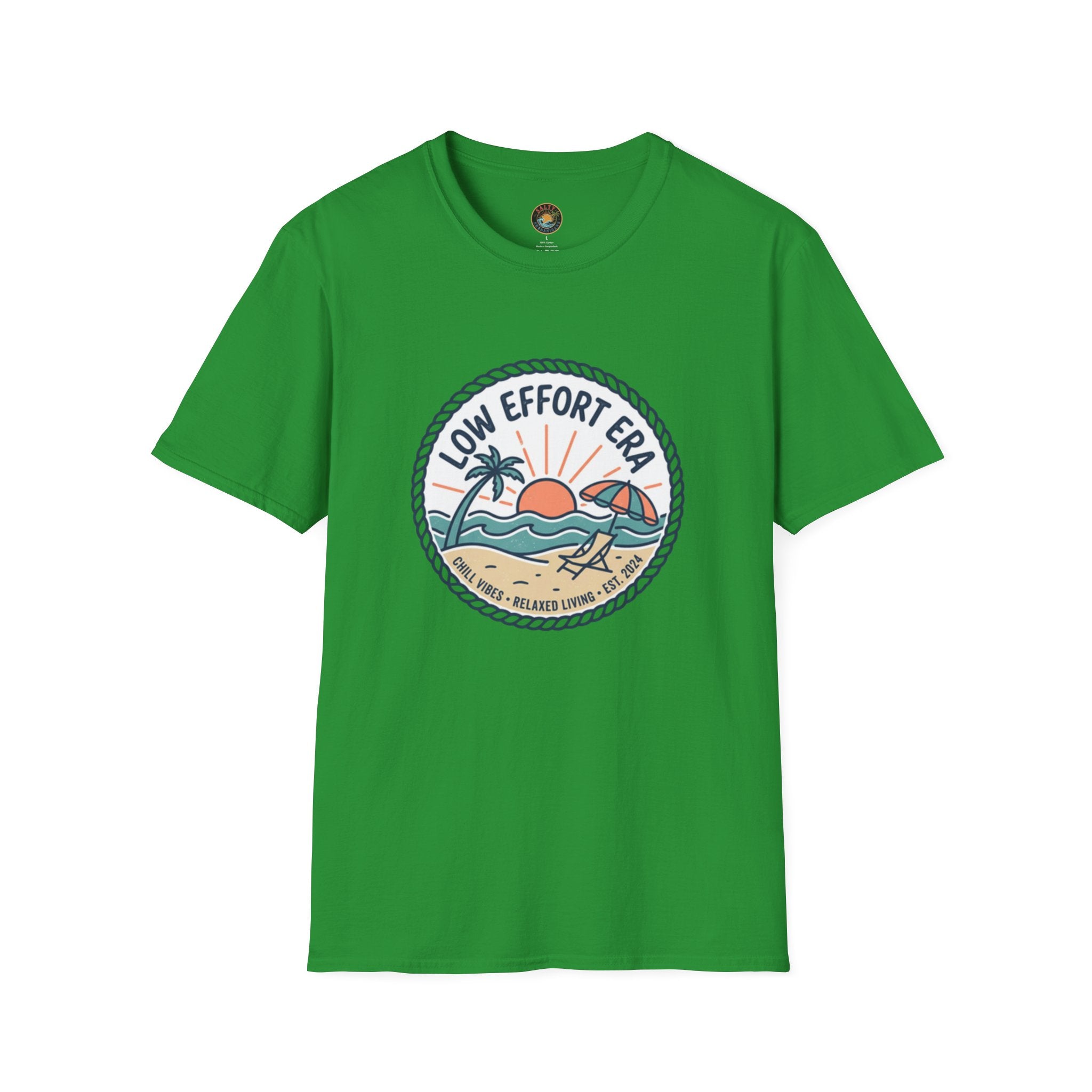 Low Effort Era, T-Shirt | Funny Vacation Tee