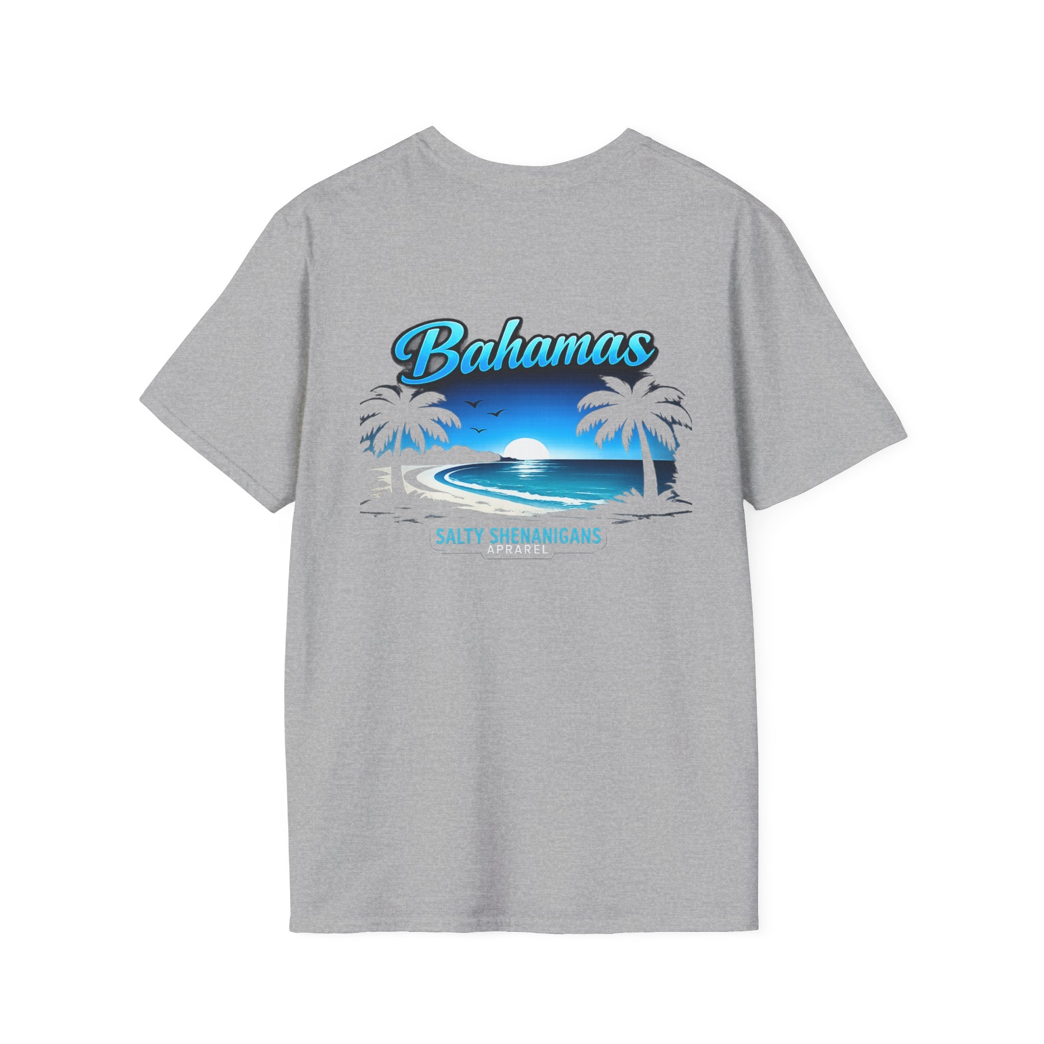 Bahamas Beach Vacation Shirt | Women's Tropical Coastal Tee | Island Life Graphic T-Shirt Printify