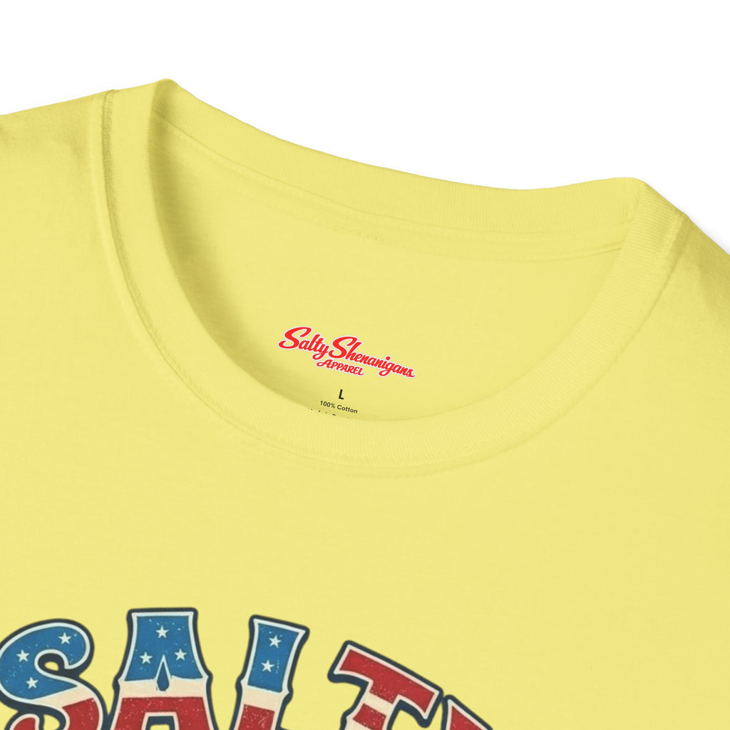 Salty Shenanigans Apparel Beach T-Shirt Printify