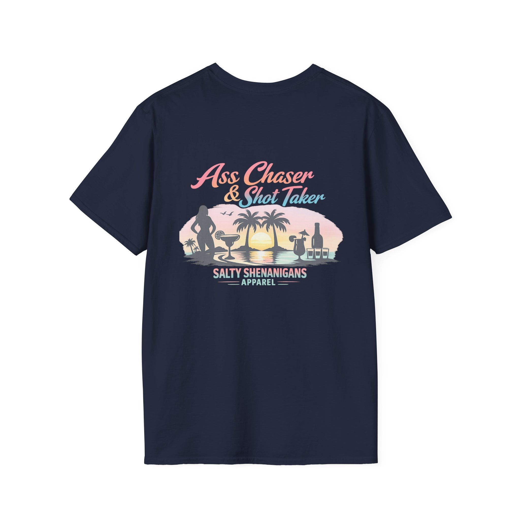 Funny - Ass Chaser & Shot Taker T-Shirt Printify