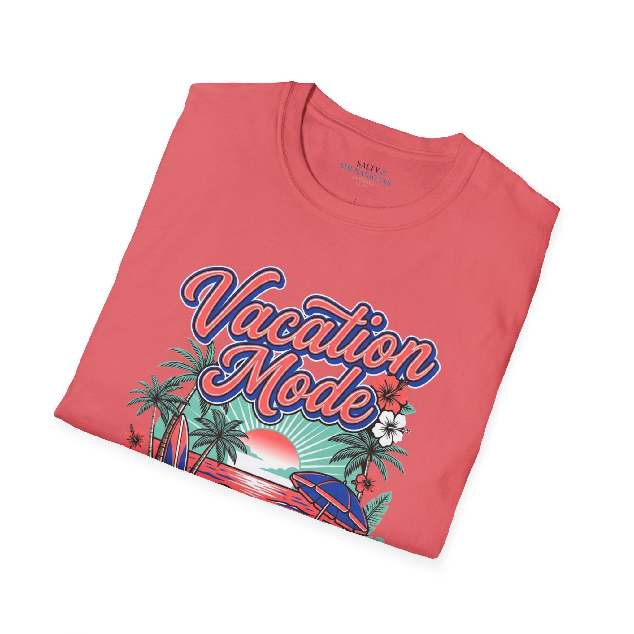 Vacation Mode Beach Resort T-Shirt Printify