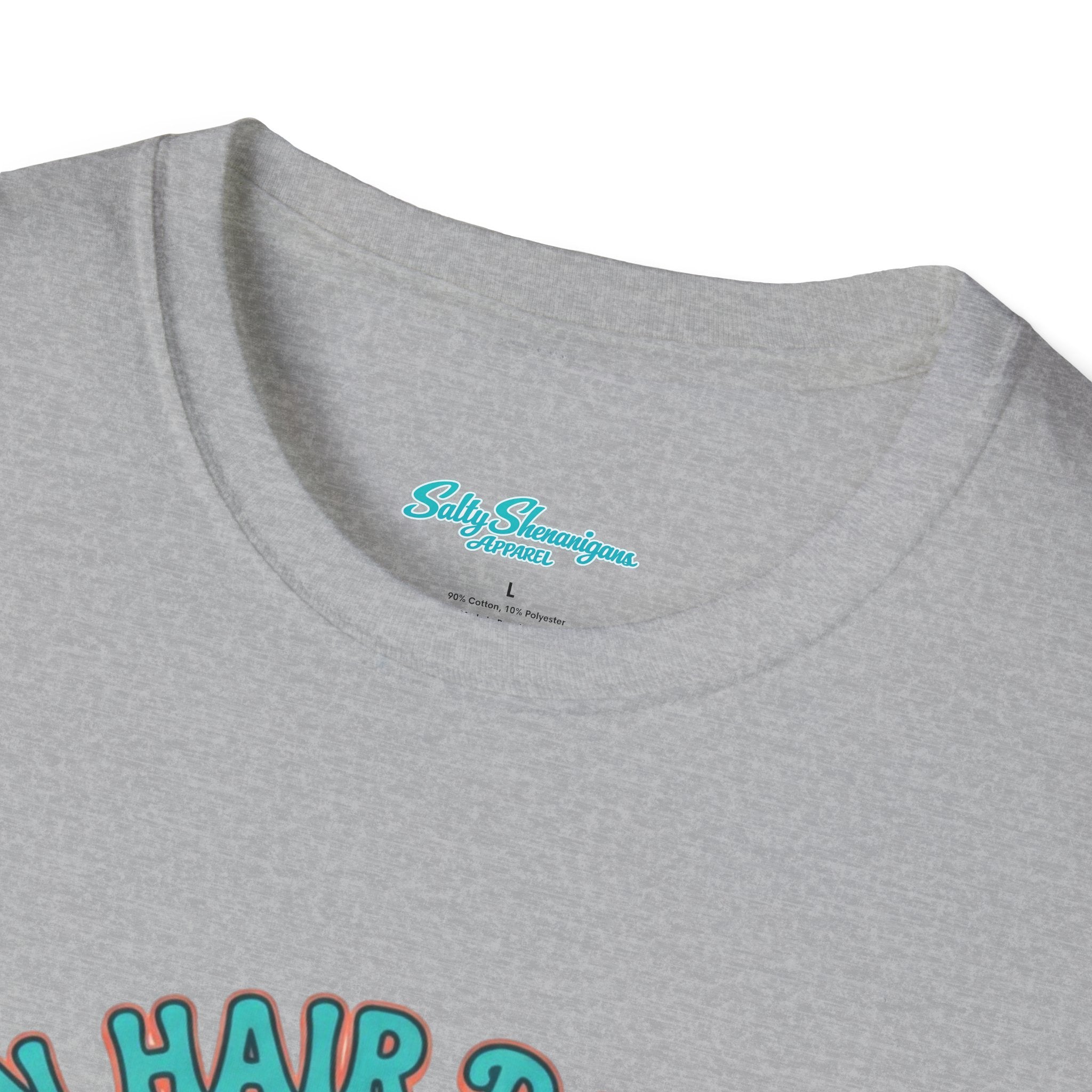 Ocean Hair Don't Care Salty Shenanigans Apparel  T-Shirt Printify