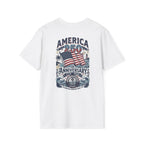 Salty Shenanigans Apparel America 250 Beach Palm T-Shirt Printify