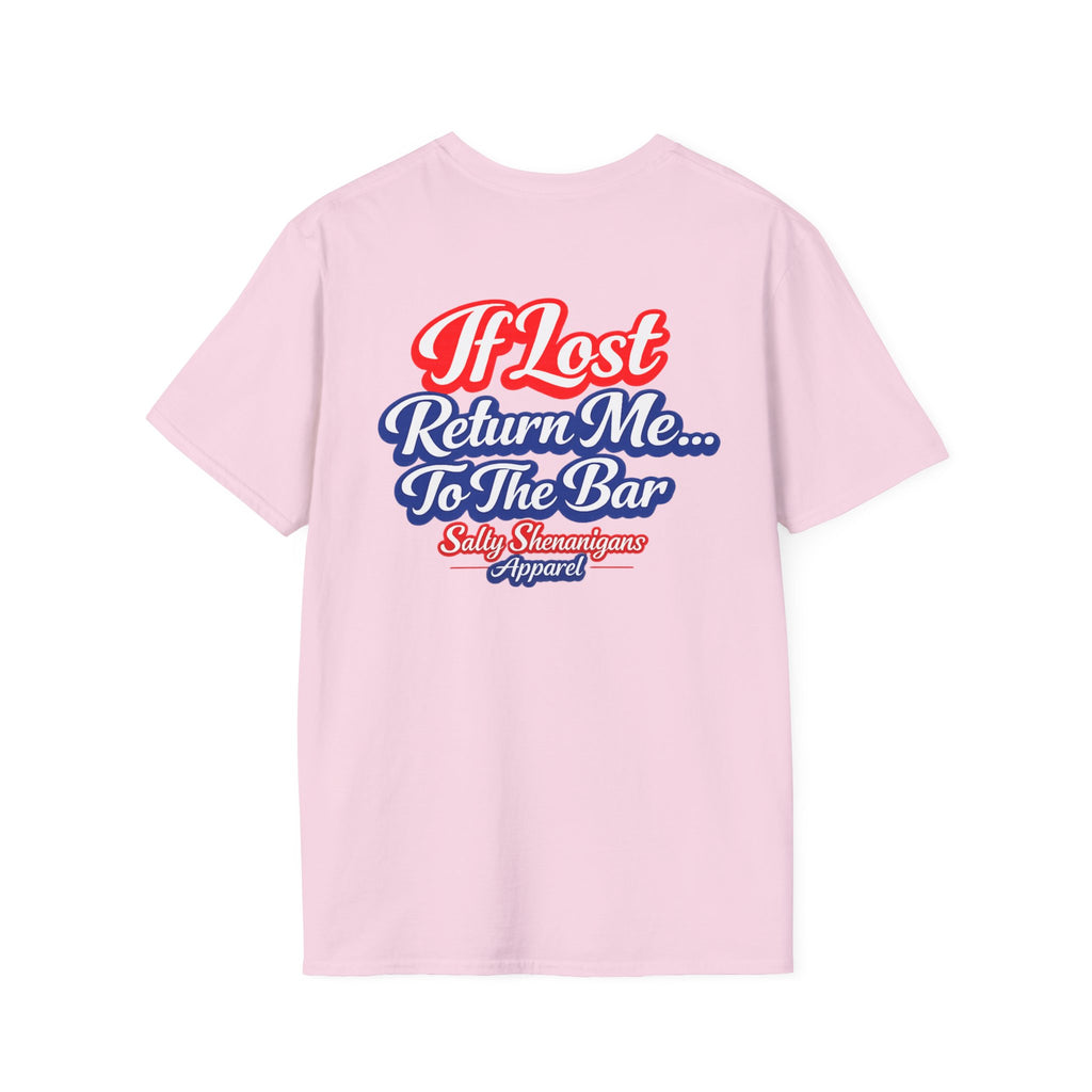 If Lost Return Me To Bar  Beach/Vacation Tee Printify