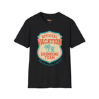 Salty Shenanigans Apparel Official Vacation Drinking Team T-Shirt Printify