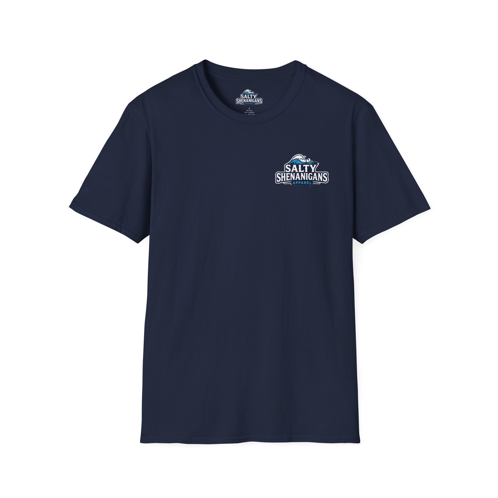 Never Late to Happy Hour Coastal Sunset Tee Printify