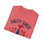 Salty Since 1776 Salty Shenanigans Apparel  T-Shirt Printify