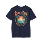 Beach Bum Coastal Sunset T-Shirt Printify