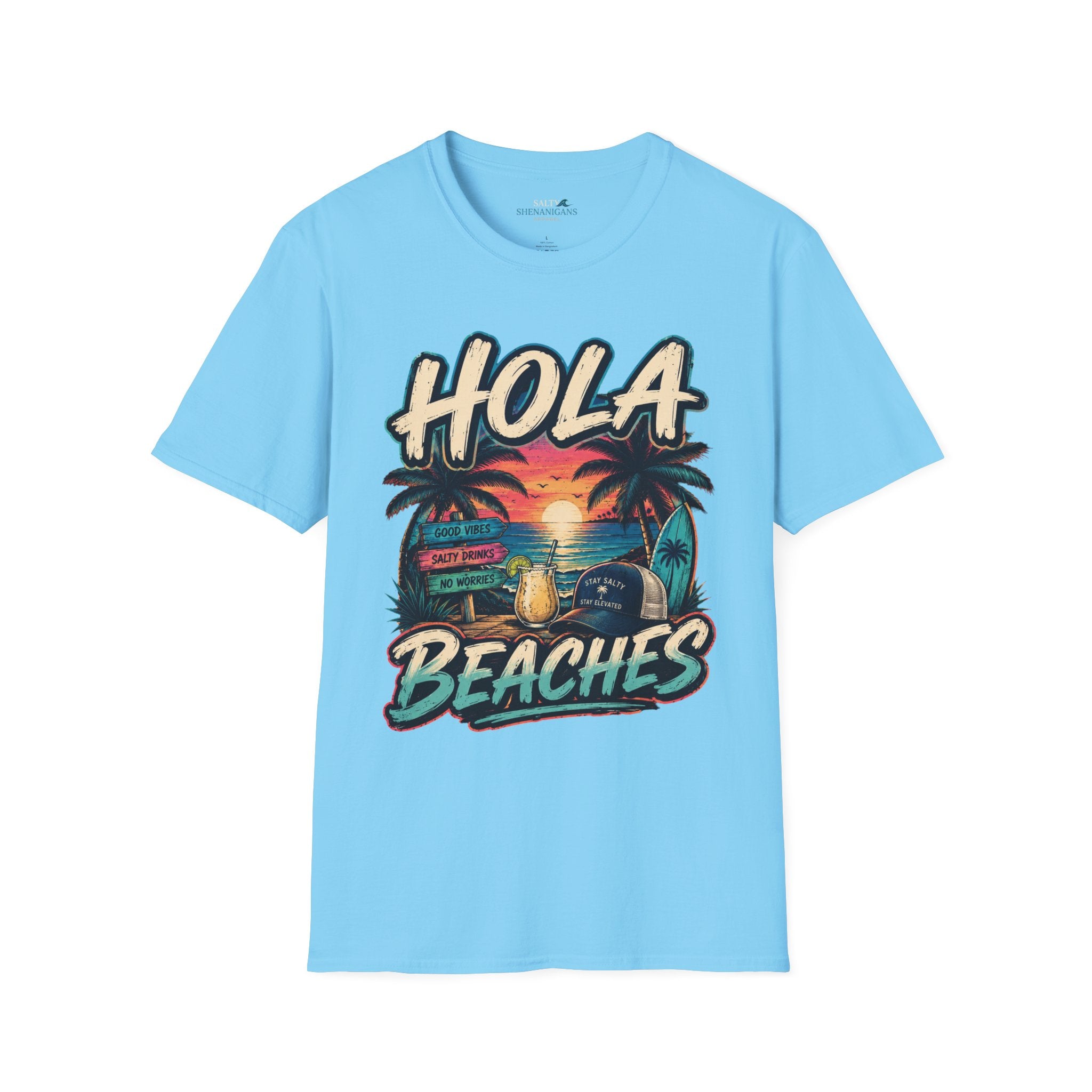 Hola Beaches Tee Printify