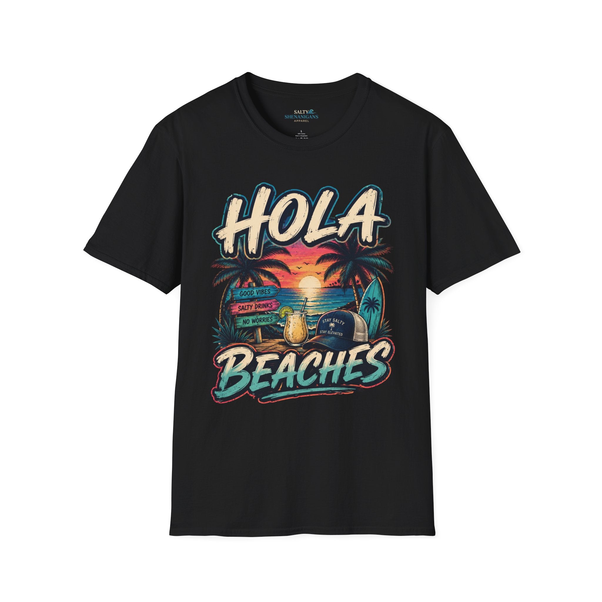 Hola Beaches Tee Printify